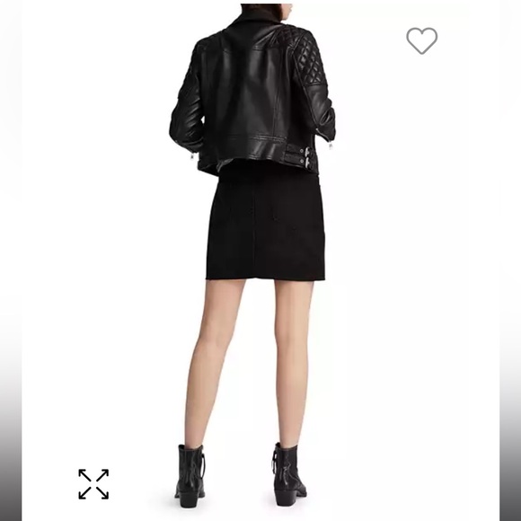 Allsaints leather biker jacket - Picture 6 of 16